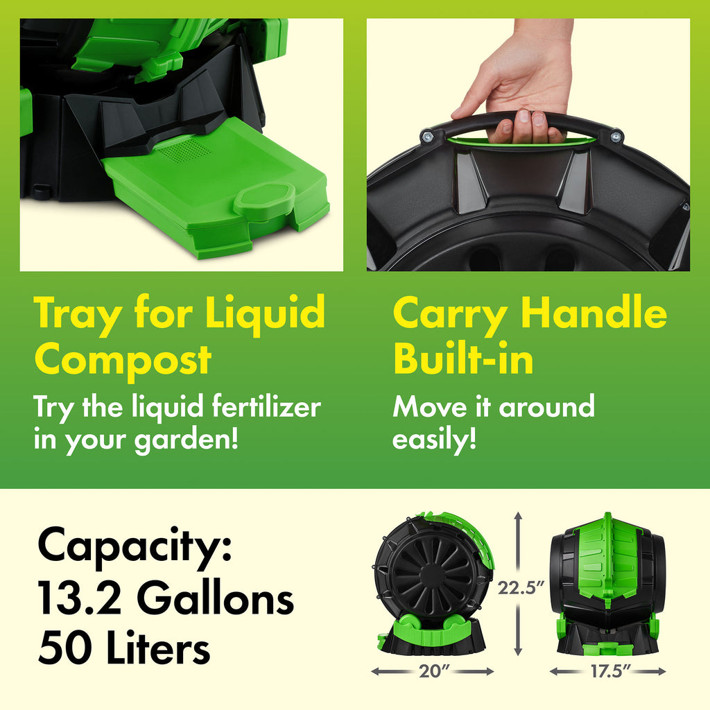 Compost Bin - 0.8 Gallons – Zefiro Chicago