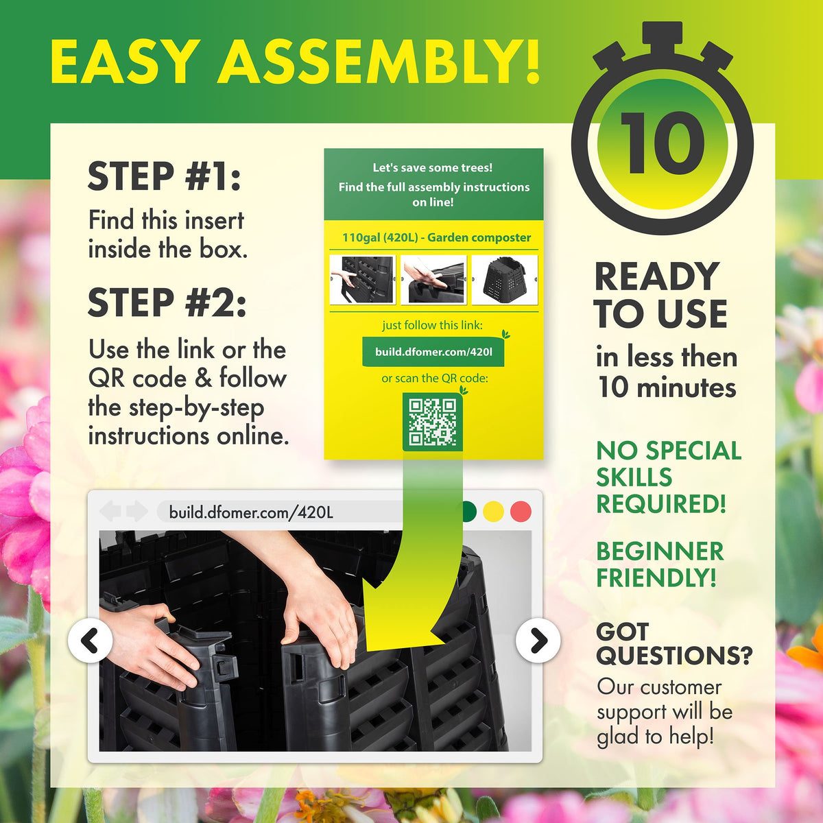 Scepter Garden Gourmet Composter Assembly Instructions Fasci Garden